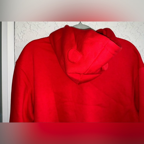 HARIBO Unisex Red Hoodie with Bear and Candy Cane Design- Size L14 (NWT) - Picture 8 of 10